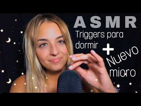 ASMR Español | Nuevo MICRO Blue Yeti + Triggers para DORMIR | ASMR para DORMIR