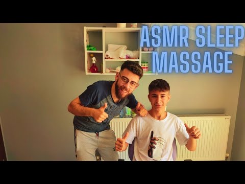 ASMR RELAXING TURKISH /AND HEAD FACE ARM TRAPEZE MASSAGE/FROM ASMR YASIN TO SAIT