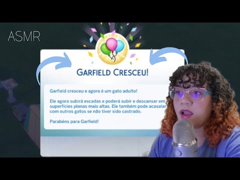 o GARFIELD CRESCEU 😍😍 | EP 3 The Sims 4 Do Lixo ao Luxo | ASMR JOGANDO 🎮