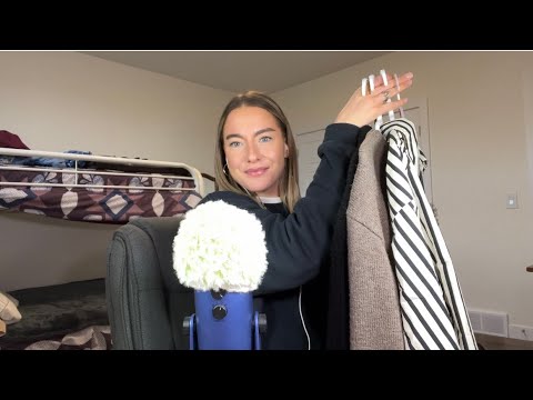 ASMR ✨ H&M clothing haul (it's mainly sweaters)