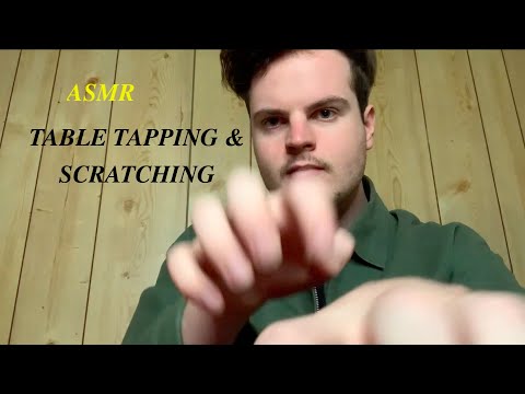 Fast and aggressive ASMR Table Tapping, Scratching +