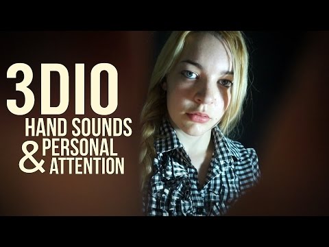 ASMR Hand Sounds and Personal Attention [Binaural]