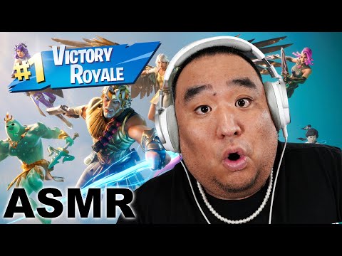 ASMR - New Fortnite Season REACTION + Battle Pass + FIRST WIN 👑