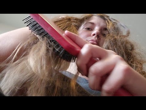 Lap POV Giantess Hair Brushing ASMR Request