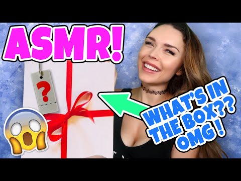 ASMR // I HAVE A SURPRISE ♥️(💋at the end, ear to ear whisper, tapping, plastic sounds)