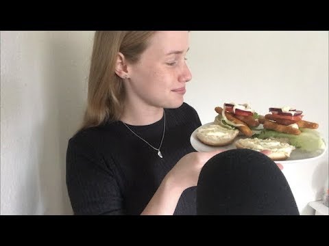 [ASMR] Mukbang Nuggetburger essen |RelaxASMR