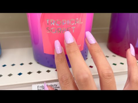 ASMR in Public - Tapping and Scratching Around Target 🎯