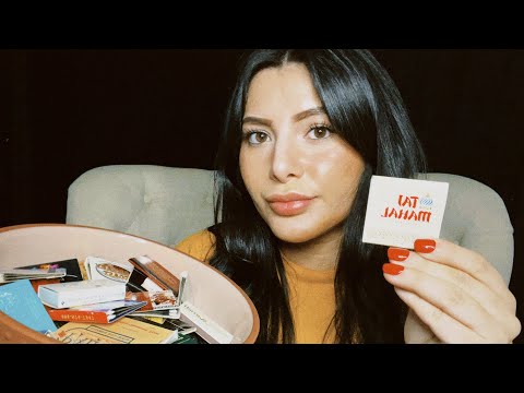 ASMR Boring You to Sleep with My Matchbook Collection (Whispering/Tapping)