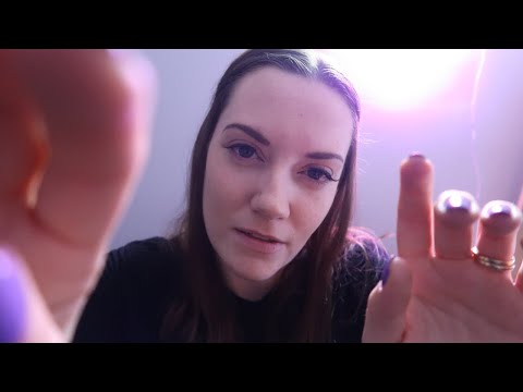 ASMR | Tapping and Touching the Camera for Sleep | Dark & Relaxing