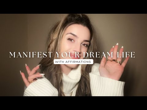Reiki ASMR to Manifest Your Dream Life I Law of Attraction Affirmations, MANIFEST FAST