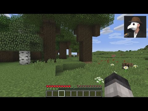 Let's Play Minecraft with Corvus Clemmons, ASMR Plague Doctor