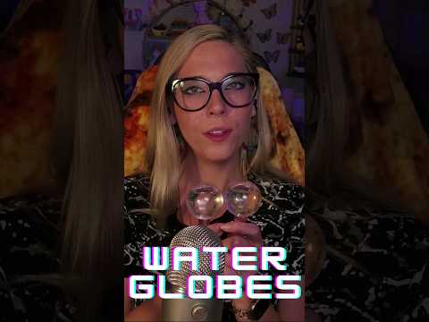 Water Globes #asmr #relaxing #twitch #asmrsounds #tingles #youtubeshorts #relaxation