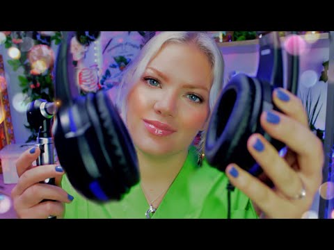 ASMR Hearing Test 🎧 Binaural Bassy Sounds | Medical Roleplay for *INTENSE* Tingles