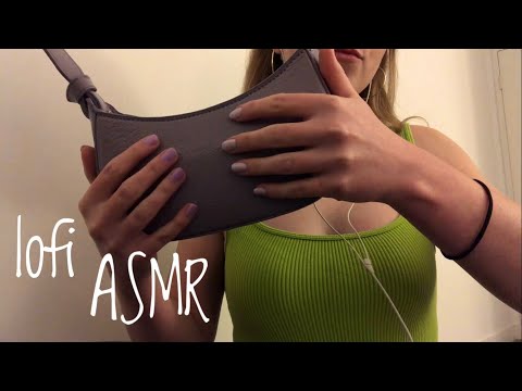 lofi ASMR tapping, whispering, hand movements