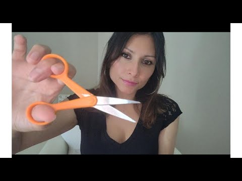 ASMR- Loving girlfriend gives you a gentle haircut & shave ( Roleplay,  Personal attention)