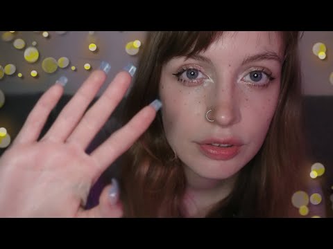 ASMR | Close Mouth Sounds & Hand Movements, lots of visuals
