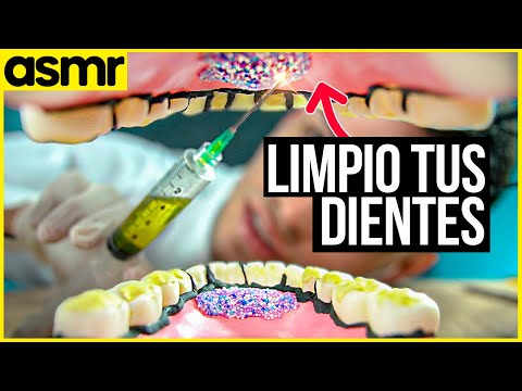 ASMR limpieza de dientes roleplay dentista para dormir ASMR español