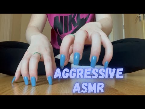 ASMR(Aggressive Scratching) NO TALKING