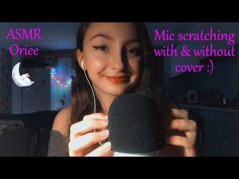 ASMR | Mic scratching with & without cover 😴 *very intense*