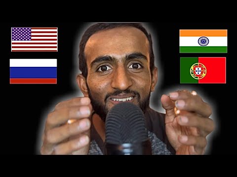 ASMR TRIGGERS WORDS IN DIFFERENT LANGUAGES