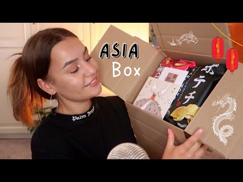 [ASMR] Trying Asian Snacks & Candy 😍 | Unboxing | ASMR Marlife