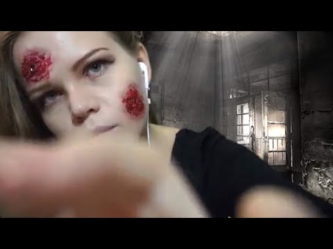 ASMR🧟‍♀️Zombie tries to give you tingles| Mouth Sounds| Hand Movements | Unintelligible |Inaudible