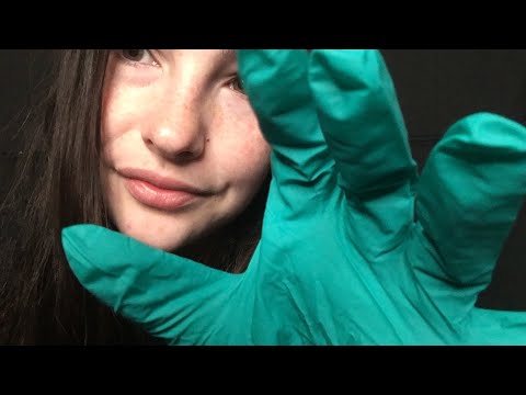 ASMR| No Talking| Latex Glove Sounds and Hand Movements