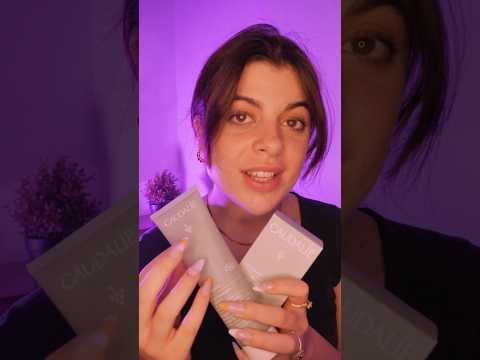 ASMR - SKINCARE RILASSANTE PER TE 🌼💜 #asmrita #relax