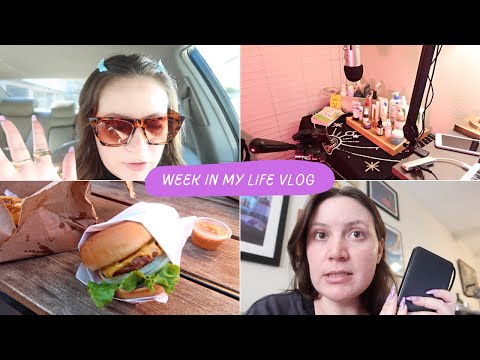 week in my life vlog | balancing 9-5 job + asmr youtuber, nutella lattes, having perspective