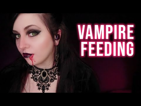 🕊 ASMR | Vampire takes care of you at a party then feeds on you 🖤 [soft spoken] [hand movements]