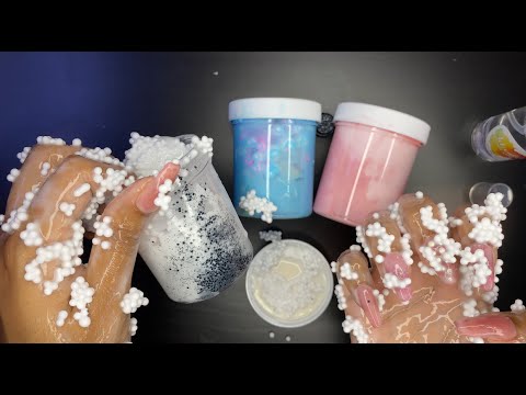 🤍 ASMR 🤍 Playing With Slime | Whispered