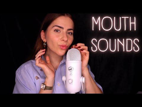 ASMR MOUTH SOUNDS & INAUDIBLE Whispering auf 200% Sensitivität ❣️(ohne cuts)