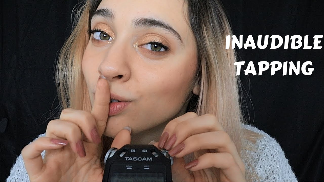 ASMR INAUDIBLE + TAPPING TASCAM