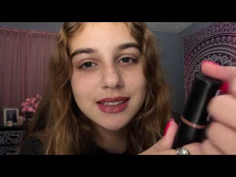ASMR | Lipstick Application | Tapping, Lid Sounds, Mouth Sounds, Whispering
