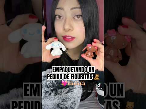 ASMR empaquetando figuritas 💖🧸 #asmr #asmrsounds #asmrvideo #asmrsleep