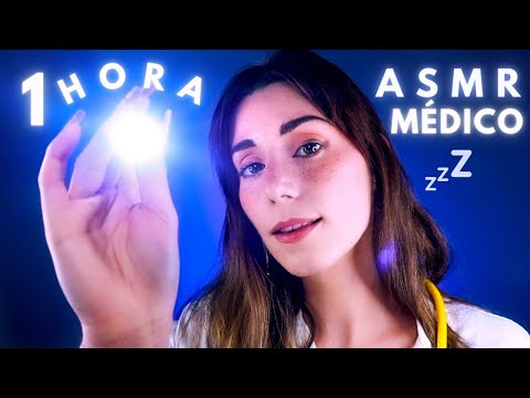 ASMR 1 HORA 👩‍⚕️💤 MÉDICO + CUIDADOS EXTREMOS (Sin Interrupciones) Roleplay en ESPAÑOL