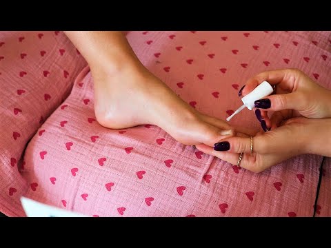 PEDICURE ASMR - GET YOUR TOES READY