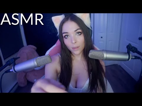 |ASMR| Intense Tingles, Face Touching, Positive Affirmations, Personal Attention, Purring