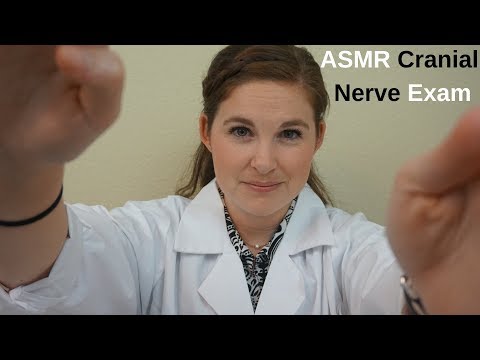 [ASMR] Detailed Cranial Nerve Exam with Light Test (Soft Spoken)