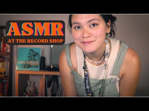 [ASMR] Record Shop Roleplay | Let me help you choose 😇❤️