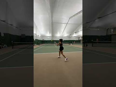 April ASMR | Slow hitting day of tennis 🎾