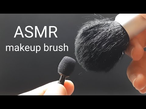 Scratching Microphone by Makup Brush - ASMR Scratching Mic I No Talking I Satisfying Video