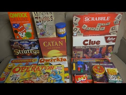 Board Games / Tabletop Games Collection (ASMR)
