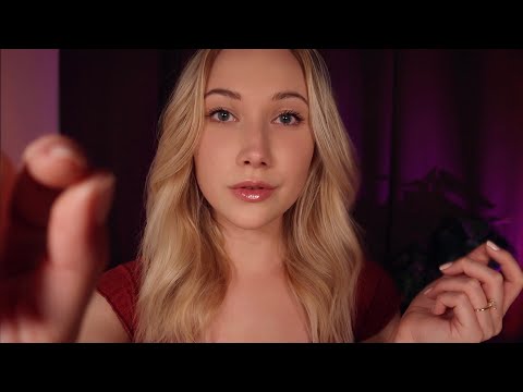 ASMR Doing Your Makeup PROPLESS (up close visuals, mouth sounds, semi fast-paced)✨