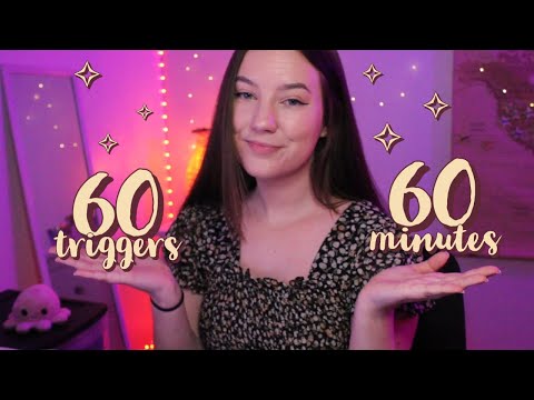 ASMR ♡ 60 Triggers in 60 Minutes - Blue Yeti & 3Dio