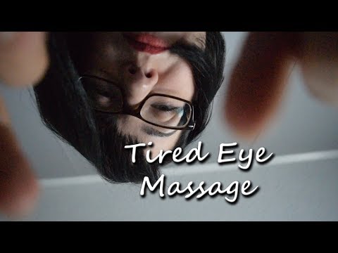 ASMR for Tired Eyes - Eye Massage, Whispering - For Sleep