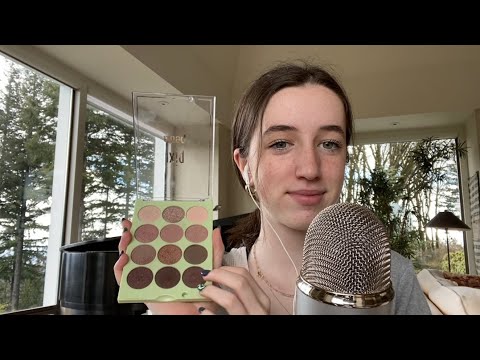 Asmr tapping on makeup/ personal attention