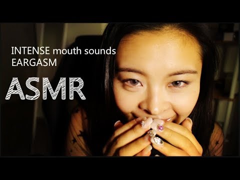 ASMR - Intense mouth sounds | Tingle guaranteed | Kiss sounds | heavy breath |  whisper