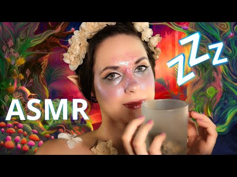 ASMR roleplay magical forest fairy helps you to relax and get sleepy ✨💤