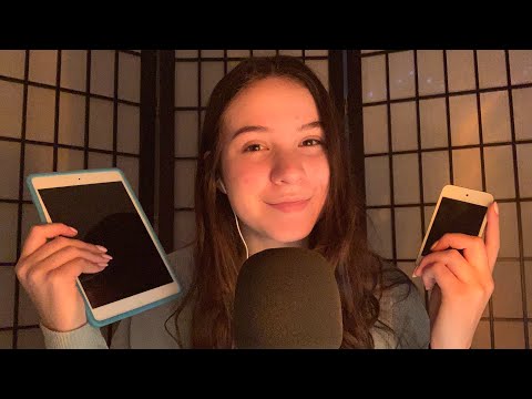 ASMR Device Tapping (Screen and Case Tapping)